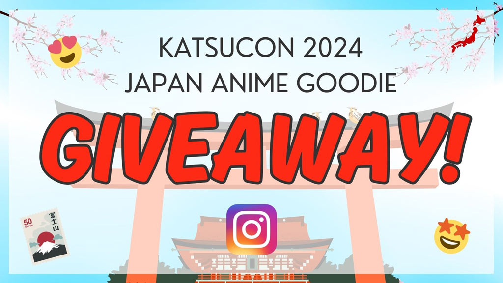 Katsucon 2024 Japan Anime Goodie Giveaway! SkywingKnights